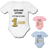 Babybody 1. Geburtstag